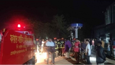 জয়পুরহাটে ফিলিং স্টেশনে অগ্নি কান্ডে একজনের মৃত্যু