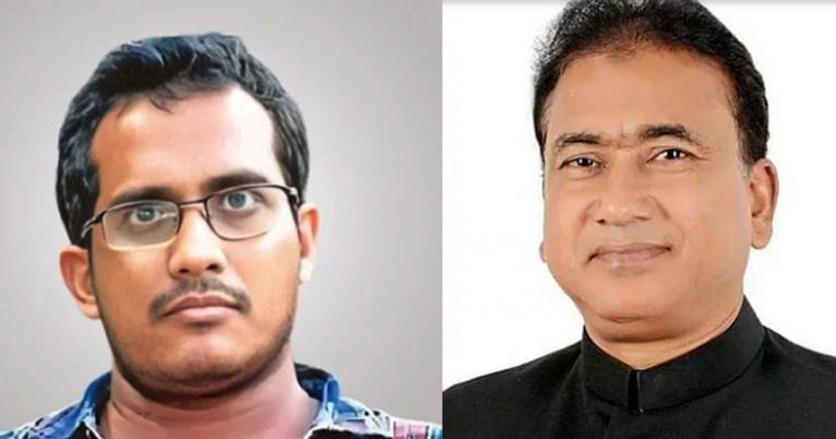 সিয়াম হোসেন (বামে) আনোয়ারুল আজিম (ডানে)।