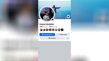 ছাগল-কাণ্ড তুলে ধরা সাইয়েদ আবদুল্লাহর ‘অ্যাকাউন্ট’ স্থগিত করেছে ফেসবুক