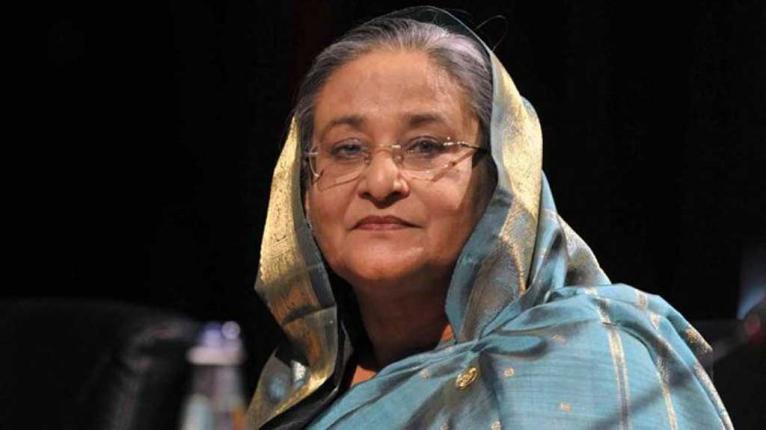 ভারতে অবস্থানরত সাবেক প্রধানমন্ত্রী শেখ হাসিনা।