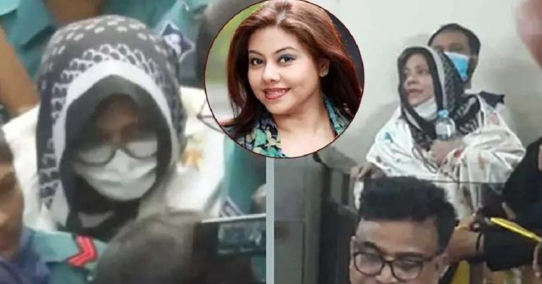 হিজাব পরে আদালতে শমী কায়সার