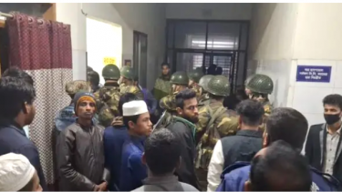 কিশোরগঞ্জে ইনজেকশনের পরই রোগীর মৃত্যু, হাসপাতাল ভাঙচুর