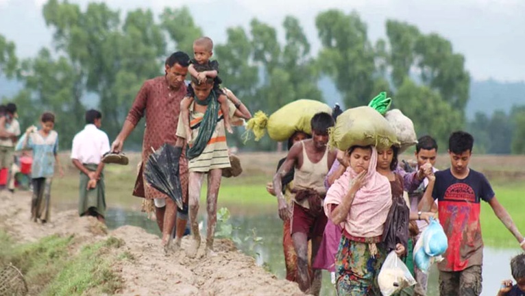 রোহিঙ্গা শরণার্থীদের বহিষ্কারে ভারতের বিরুদ্ধে নিন্দা
