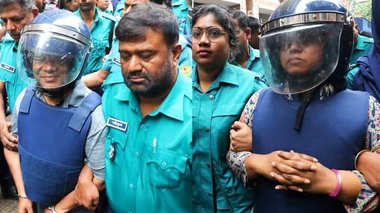 মায়ের জানাজায় অংশ নিতে প্যারোলে মুক্তি পেলেন সাংবাদিক রূপা-শাকিল