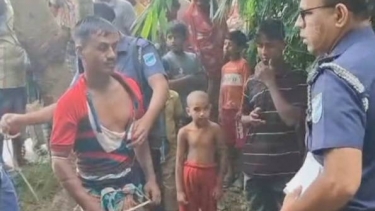 রাজবাড়ীতে পাওনা টাকা না পাওয়ায় শ্বশুরকে গাছের সাথে বেঁধে নির্যাতন