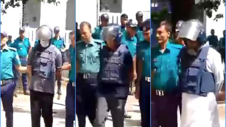 আশুলিয়ায় ৬ লাশ পোড়ানোর মামলায় সাত আসামিকে ট্রাইব্যুনালে হাজির