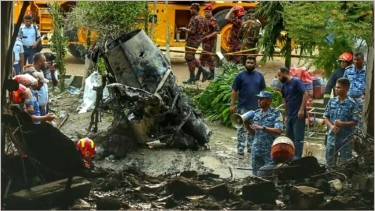 বিমান বিধ্বস্তের ঘটনায় নিহত ২০, আহত ১৭১