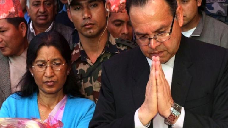 নেপালের সাবেক প্রধানমন্ত্রীর স্ত্রীকে পুড়িয়ে হত্যা
