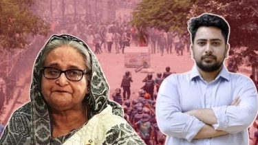 <small>জবানবন্দিতে নাহিদ ইসলাম</small> ছাত্রদল, শিবির ও বামদের সঙ্গে আলোচনা করে সরকার পতনের এক দফা দিই