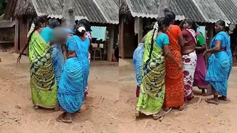 তামিলনাড়ুতে নারীকে গাছে বেঁধে প্রহার, পোশাক খোলার চেষ্টা, ভিডিও ভাইরাল