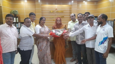 রাজবাড়ী’র ডিসি ও এসপি’র সাথে জেলা পুজা উদযাপন ফ্রন্ট এর মতবিনিময়