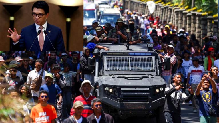 জেন-জি বিক্ষোভে দেশ ছেড়ে পালালেন মাদাগাস্কারের প্রেসিডেন্ট