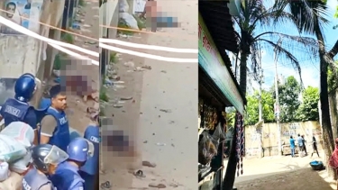 ‘রাশেদ আপনার হাত খালি আছে, লাশগুলো ঢেকে দেন’