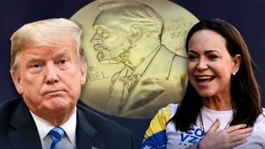 মাচাদো নোবেল শান্তি পুরস্কার আংশিক উৎসর্গ করলেন ট্রাম্পকে