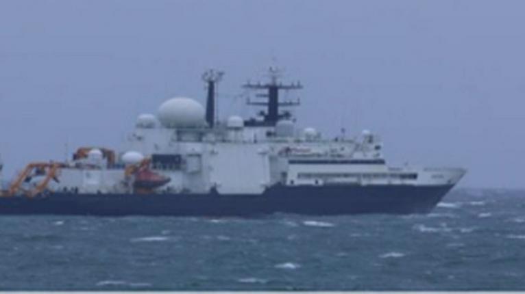 রুশ গোয়েন্দা জাহাজ থেকে লেজার নিক্ষেপ, বৃটেনের কড়া হুঁশিয়ারি