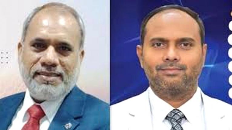 জুডিশিয়াল সার্ভিস অ্যাসোসিয়েশনের সভাপতি আলী হোসাইন মহাসচিব মোস্তাফিজুর