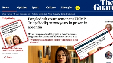 বাংলাদেশে টিউলিপের কারাদণ্ড নিয়ে কী বলছে ব্রিটিশ মিডিয়া?