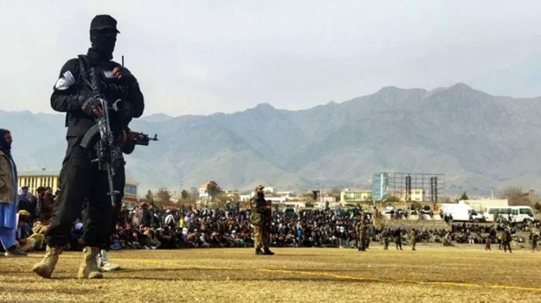আফগানিস্তানে স্টেডিয়ামে জনসমক্ষে মৃত্যুদণ্ড কার্যকর