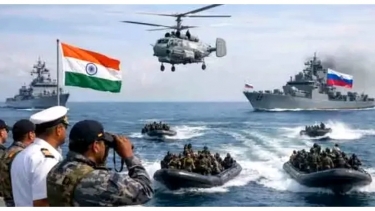 বঙ্গোপসাগরে যৌথ সামরিক মহড়া চালাবে ভারত-রাশিয়া