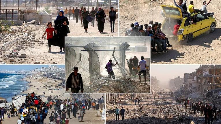 রমজানের আনন্দ খুঁজে ফিরছে গাজাবাসী