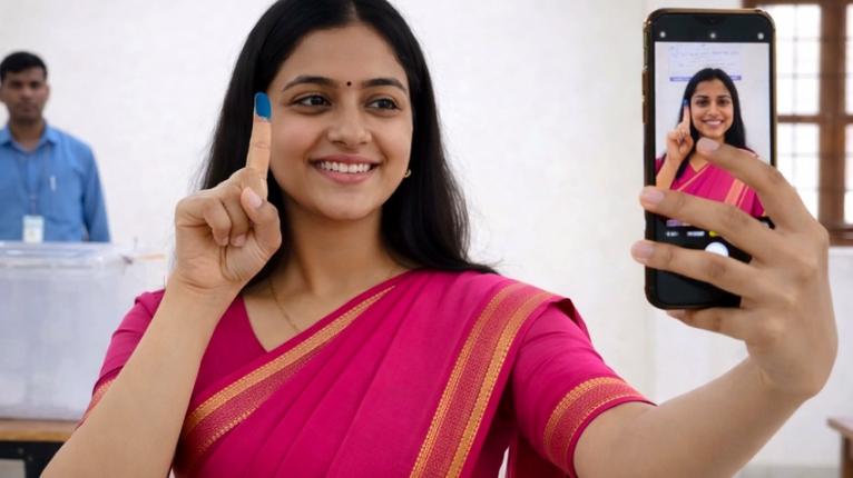 ভোটকেন্দ্রে কি সেলফি তোলা যাবে?