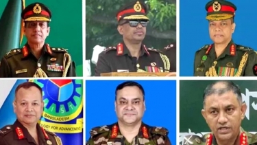 সেনাবাহিনীর আরও ৬ উচ্চ পদে রদবদল