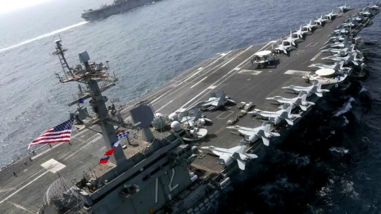 মার্কিন রণতরীর কাছে সামরিক মহড়ার ঘোষণা ইরানের