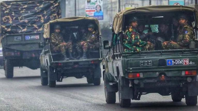 কঠোর অবস্থানে সেনাবাহিনী