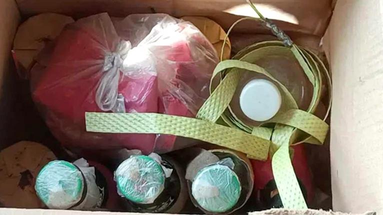 ককটেল-পেট্রলবোমা-বোমা তৈরির কেমিক্যাল উদ্ধার