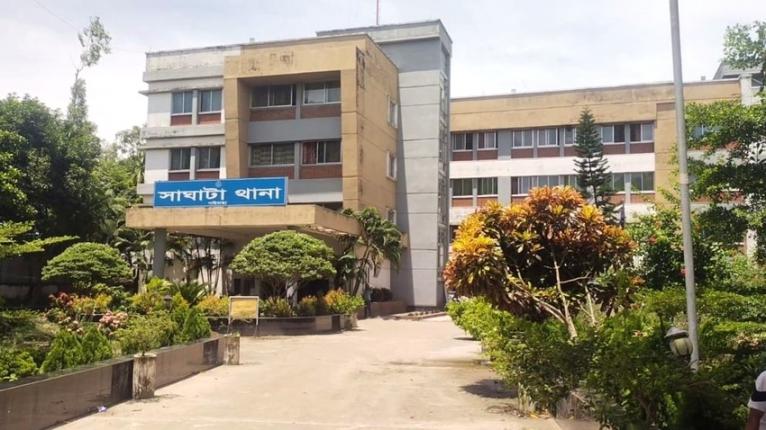 সাঘাটায় পেট্রল বোমাসদৃশ বস্তুসহ ৫ প্রচারকর্মী আটক