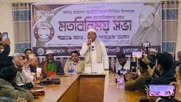 সাংবাদিকদের সঙ্গে মতবিনিময়  করলেন চুয়াডাঙ্গা-১ আসনের জামায়াত প্রার্থী।