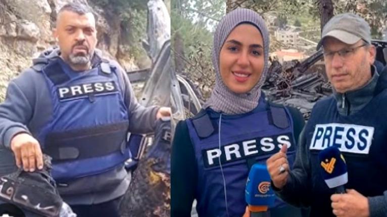 ইসরাইলি হামলায় লেবাননে তিন সাংবাদিক নিহত