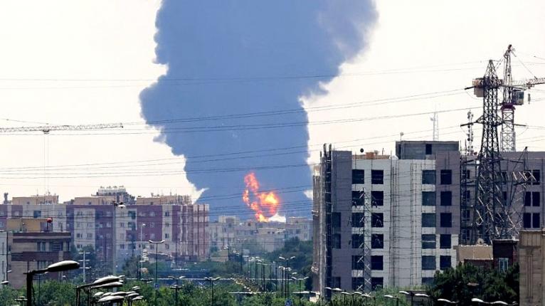 ইরানের দুটি স্টিল কারখানায় ইসরায়েলের হামলা