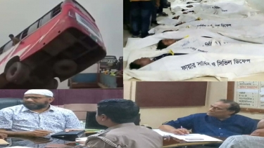 রাজবাড়ীর দৌলতদিয়ায় বাস ডুবির ঘটনায় মৃতের সংখ্যা বেড়ে ২৩