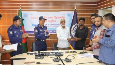 চুরি হওয়া ৫০টি মোবাইল উদ্ধার করেছে কিশোরগঞ্জ জেলা পুলিশ