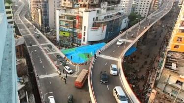 মৌচাক ফ্লাইওভার থেকে পুড়ে যাওয়া মরদেহ উদ্ধার