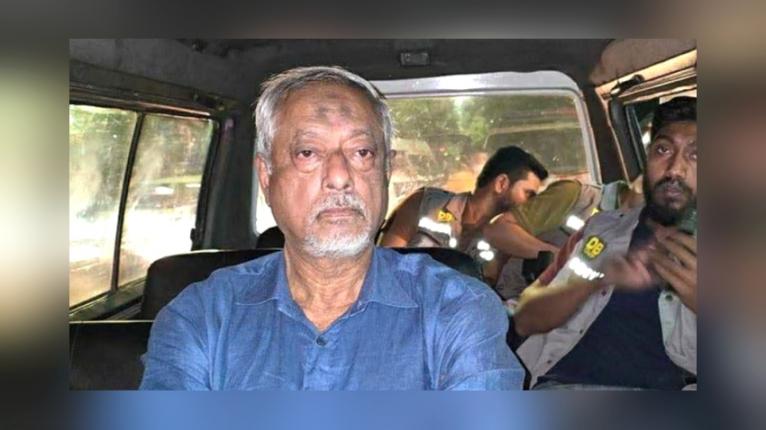 হাতকড়া পরানো নিয়ে ক্ষোভ মাসুদ উদ্দিনের নিজেকে ‘দেশ প্রেমিক’ দাবি করেন