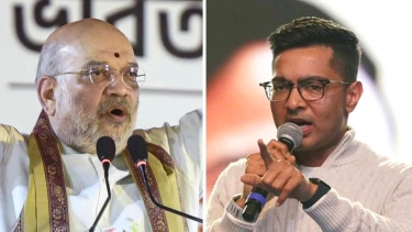 শেখ হাসিনা শরণার্থী নাকি অনুপ্রবেশকারী, অমিত শাহর উদ্দেশে অভিষেক