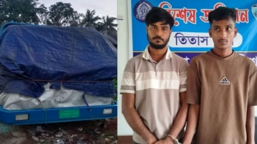 কুমিল্লায় চুরি হওয়া পিকআপ মিললো ফেনীতে, গ্রেপ্তার ২