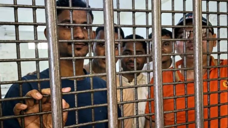 আদালতে আত্মসমর্পণের পর পাঁচ আওয়ামী লীগ নেতাকর্মী কারাগারে