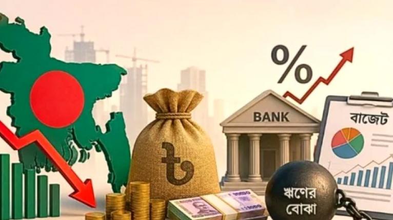 বড় বাজেট বড় ঘাটতি,ঋণ নির্ভরতা বাড়ছে
