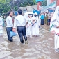 HSC candidates navigate floodwaters to reach exam centres