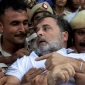 Rahul Gandhi detained during Congress march over police action on students